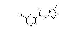 1-(6-chloropyridin-2-yl)-2-(3-methylisoxazol-5-yl)ethanone